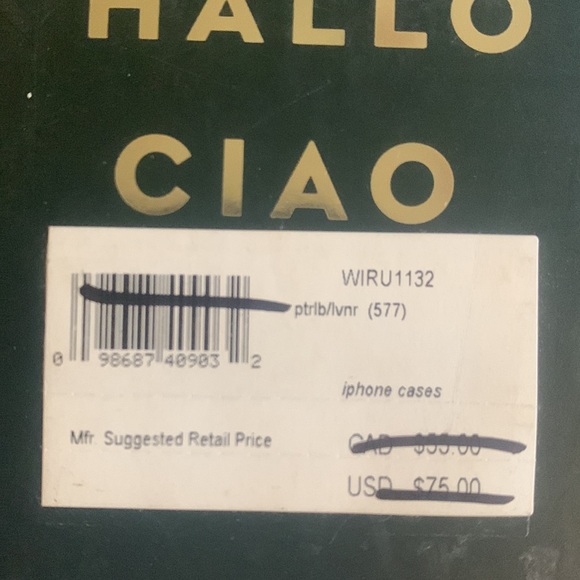 Kate Spade iPhone wrap folio case for iPhone X and XS - Picture 7 of 7